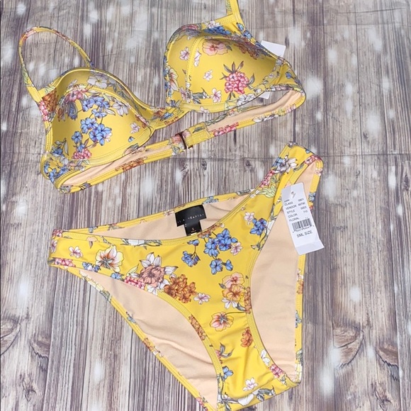 La Hearts Other - 🌼 la hearts women’s bikini set heavenly flowers ✨